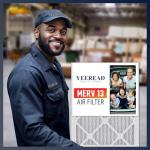 YEEREAD MERV 13 Air Filters, 6-Pack, 14x18x1