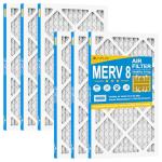 12x20x1 MERV 8 Furnace Air Filter - 6 Pack