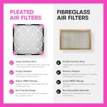 10x20x1 MERV 11 Air Filter, 2 Pack