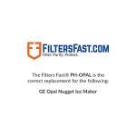 PureH2O Replacement Filter for GE Opal Ice Maker