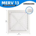 Chenzhit 12x12x1 MERV 13 Furnace Filters - 4 Pack