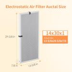 WATTRIP MERV 8 Reusable Washable Air Filters 2-Pack