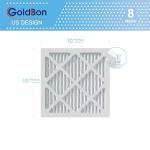 10x10x1 MERV 8 Air Filter 6 Pack
