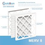 10x10x1 MERV 8 Air Filter 6 Pack