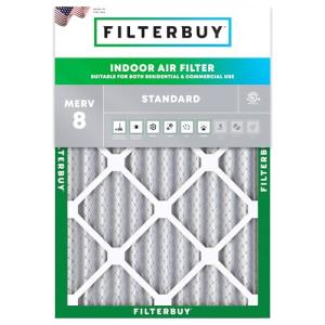Filterbuy 30x32x2 MERV 8 Air Filter Pack