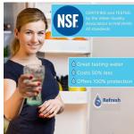 Refresh R-9010 Water Filter for Kenmore Fridges