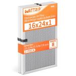 WATTRIP 2-Pack MERV 8 Washable Air Filters