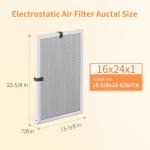 WATTRIP 2-Pack MERV 8 Washable Air Filters