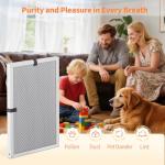 WATTRIP 2-Pack MERV 8 Washable Air Filters