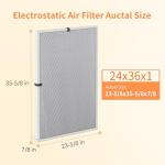 WATTRIP MERV 8 Washable Air Filters 2-Pack