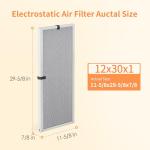 WATTRIP 2-Pack Washable MERV 8 Air Filters