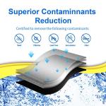 EXCELPURE RWF6100A Refrigerator Water Filter 2-Pack