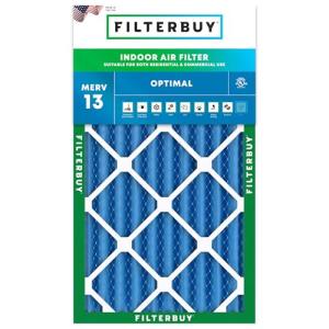 Filterbuy 12x24x4 MERV 13 Air Filter Replacement
