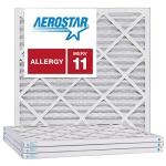 Aerostar MERV 11 Pleated Air Filters, Box of 4