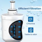 Golden IcePure RWF1100A Refrigerator Water Filter 3-Pack