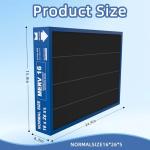 MERV 16 Lennox X8789 Filter Replacement - 2 Pack