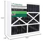 20x20x5 MERV 8 Air Filter with Carbon