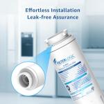 Filterlogic UKF8001 Replacement Refrigerator Water Filter 2-Pack