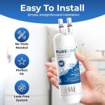Pureline EDR1RXD1 Replacement Water Filter for Refrigerators