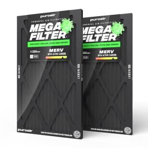 PuroAir Mega MERV 13 Filters - 14x24x1 (2 Pack)