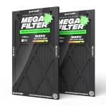 PuroAir Mega MERV 13 Filters - 14x24x1 (2 Pack)