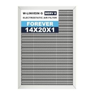 14x20x1 Washable Electrostatic Air Filter Merv 8