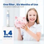 Whirlpool Compatible Refrigerator Water Filter - 3 Pack