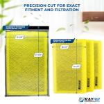 20x22 Replacement Filter Pads for Air Ranger (3 Pack)