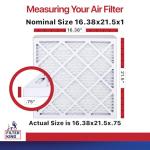 Filter King MERV 11 Pleated Air Filters 4-Pack