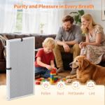 WATTRIP 14x25x1 MERV 8 Reusable Air Filters 2-Pack