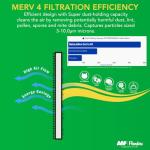 Natural Fiber Cut-To-Fit Air Filter 24x36x1