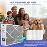 DomicilePro MERV 16 Air Filter 16x25x5 - 2-Pack