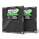 PuroAir MERV 13 Activated Carbon Air Filters (2 Pack)