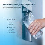 Crystala RPWFE Refrigerator Water Filter, 2-Pack