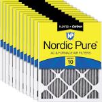 Nordic Pure 15x20x1 Furnace Air Filters 12 Pack