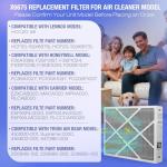 MERV 16 Air Filters 20x25x5 for Lennox