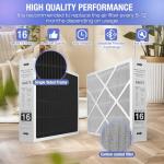 MERV 16 Air Filters 20x25x5 for Lennox