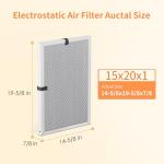 WATTRIP Reusable MERV 8 Electrostatic Air Filters 2-Pack