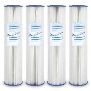 Geekpure Whole House Water Filter Cartridge, 4-Pack