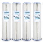 Geekpure Whole House Water Filter Cartridge, 4-Pack