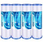 Replacement Pleated Water Filter Cartridge 25.4 x 6.3 cm