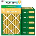 12x24x4 MERV 11 Air Filter for Pets (6-Pack)