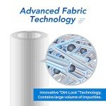 Replacement Pleated Water Filter Cartridge 25.4 x 6.3 cm