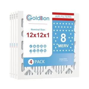 12x12x1 MERV 8 Air Filter 4-Pack