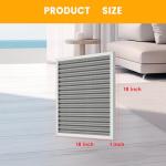18x18 Washable HVAC Air Filter, Merv 8