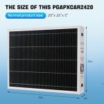 MERV16 20x26x5 Air Filter for Lennox Y6604