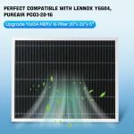 MERV16 20x26x5 Air Filter for Lennox Y6604