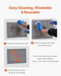 VEVOR Washable Electrostatic Air Filter 20x25x4