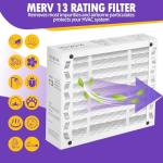 DerBlue 16x20x4 MERV 13 AC Filter Replacement