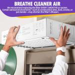 DerBlue MERV 13 2-Pack 16x20x4 Furnace Filters